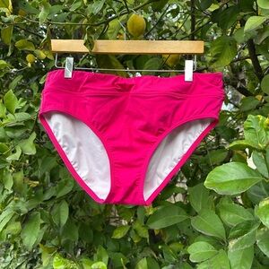 Lands' End Hot Pink Swim Bottoms